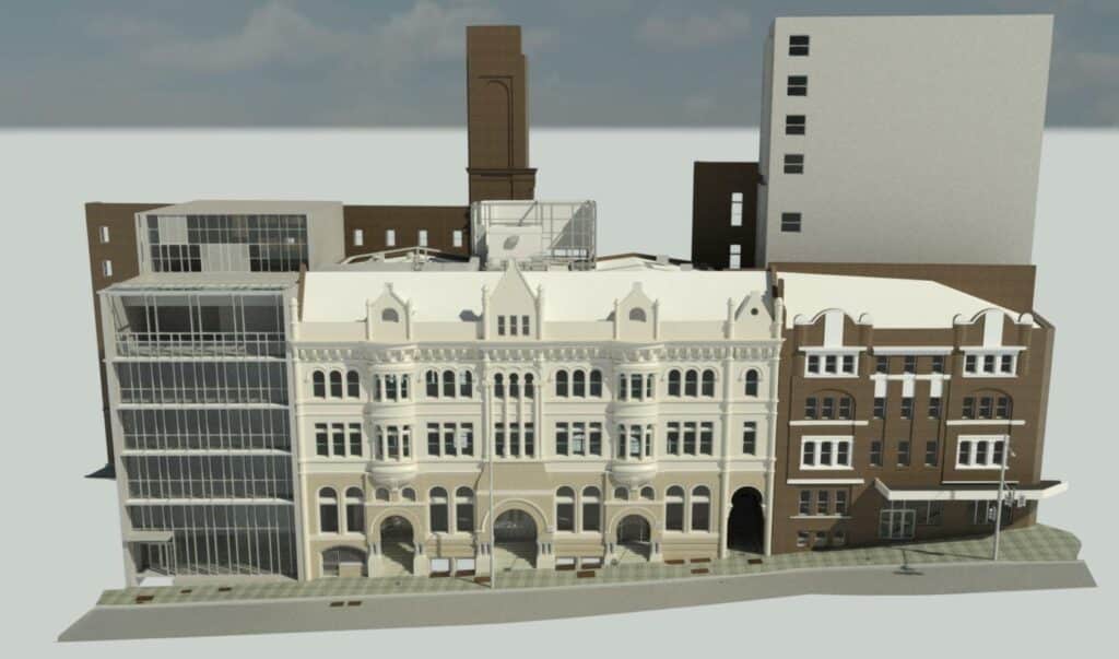 3D Laser Scanning Of A Heritage Building In Sydney Cbd.