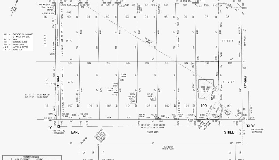 Plan Of Easement