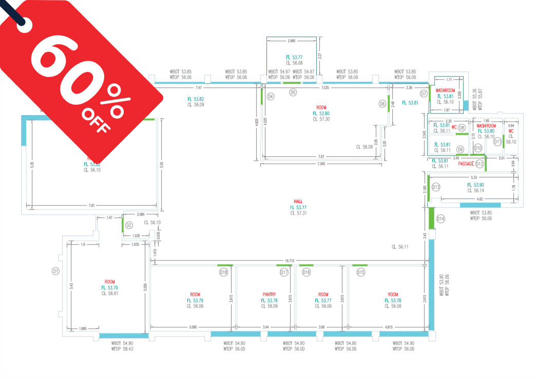 Internal Floor Plans At 60% Off With C&Amp;A Surveyors