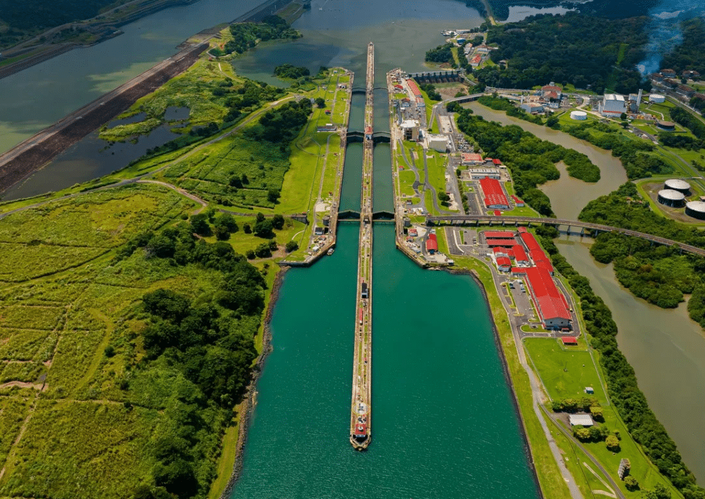 Panama Canal Construction Surveyors