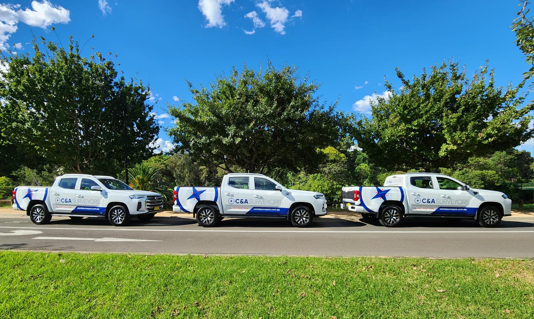 C&A Surveyors on site