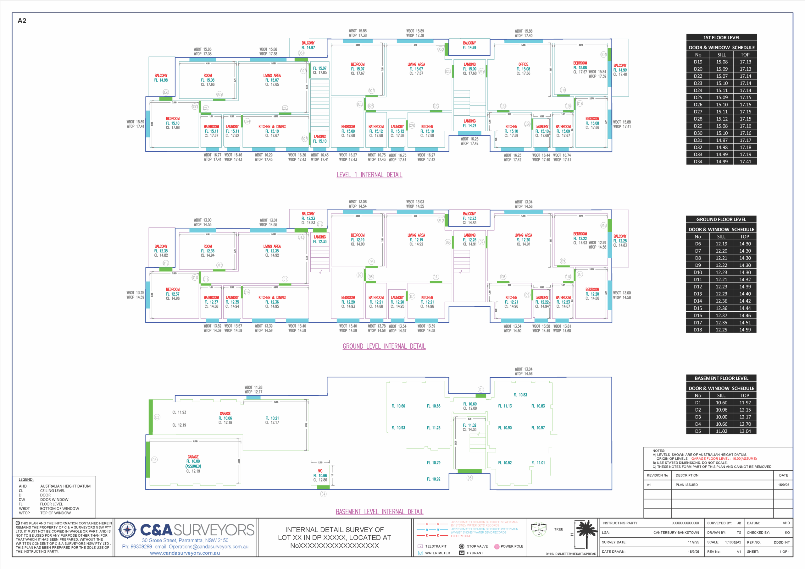 Internal Survey By C&Amp;A Surveyors
